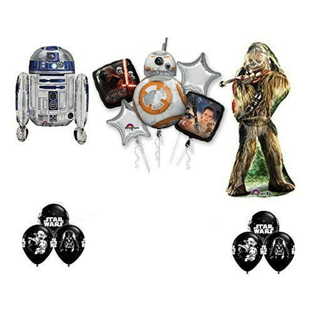 Star Wars Party Supplies 1st Birthday Orbz Balloon Bouquet Decorations and 11...